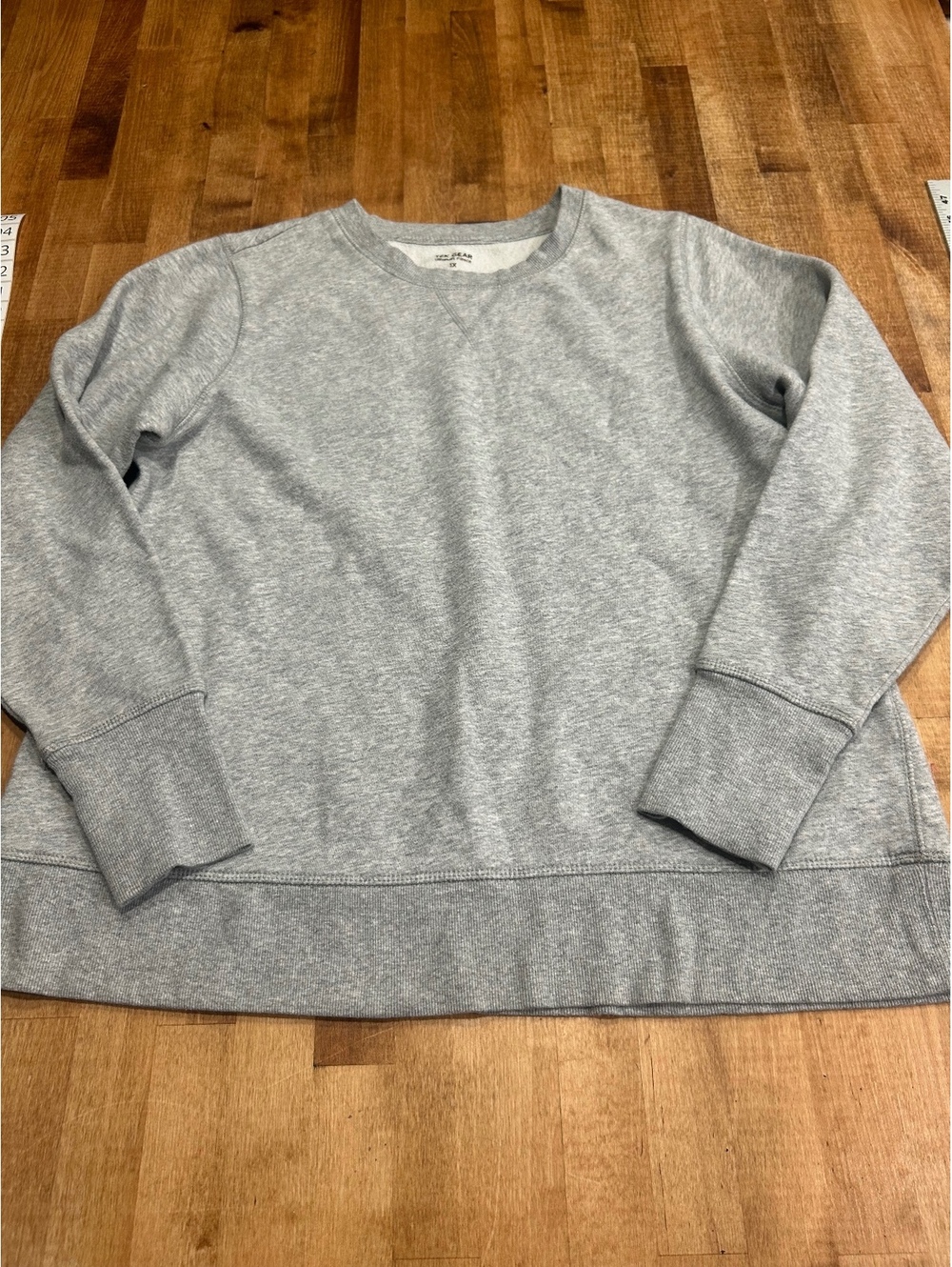 TEK GEAR Ultrasoft Fleece Gray Crewneck Sweatshirt Size XL